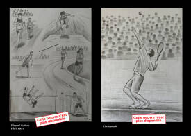 Calogero-Lilo dit Mister Lilo - I like sport  ("Stolen works" Collection)