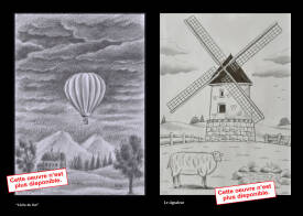 Calogero-Lilo dit Mister Lilo - Paysages ("Stolen works" Collection)