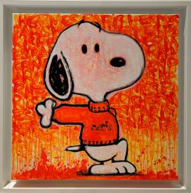 Edwige MOREL - SNOOPY HERMES 70X70CM.jpg