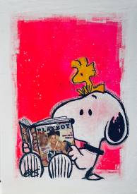 Edwige MOREL - LE MAGAZINE DE SNOOPY 46X33CM.jpg