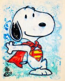 Edwige MOREL - SUPER SNOOPY 60X73CM.JPG