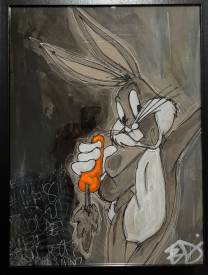 Edwige MOREL - BUGS BUNNY LE LAPIN 30X40 CM.jpg