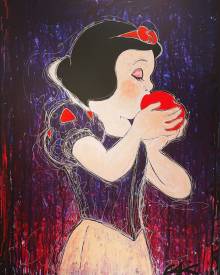 Edwige MOREL - LE FRUIT DEFENDU 60x80cm .JPG