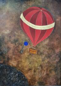 Laurence NICOD - D'EN HAUT 73X100