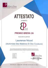 Laurence NICOD - Prix-BRERA-2026 MILAN