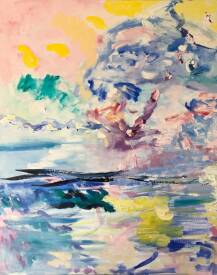 Nina Karapetyan - NKAR - Bonheur 2025, huile sur toile: 100x81.jpg