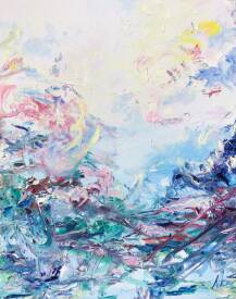 Nina NKAR - Composition 1 2022 huile sur toile.jpg