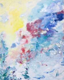 Nina NKAR - Nina Nkar Printemps 2. 2024, huiles sur toile 100x81.jpg