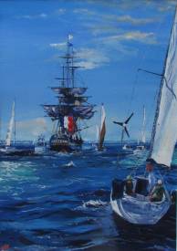 Olivier Filleul dit OFIL - "Et vogue l'Hermione"