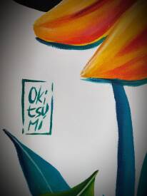 Pascaline Hamann - Okitsumi - Détail signature