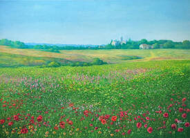 Hafiz PAKZAD - Champs de coquelicots.jpg