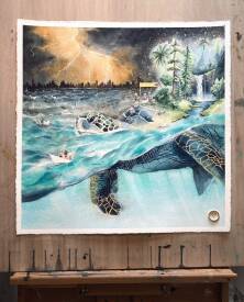 Marcelle PANTHÈRE - Tortue Mère Monde