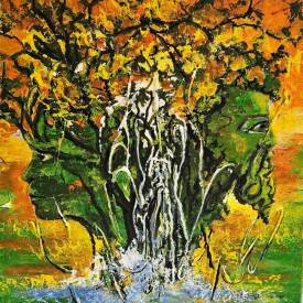 Claude PARIZOT - DUALITE. 40X40.