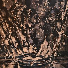 Claude PARIZOT - LE VERRE. 30X30.