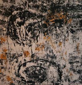 Claude PARIZOT - FOLIE. 40X40