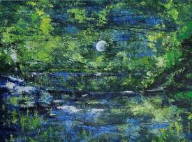 Claude PARIZOT - ABSTRACTION VEGETALE. 116X89