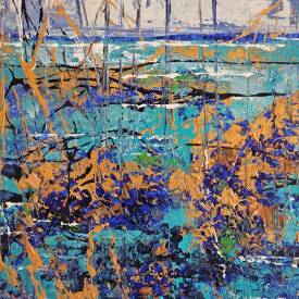Claude PARIZOT - PEREGRINATION. 40X40
