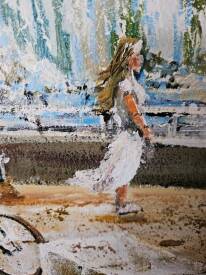 Claude PARIZOT - DETAIL A BICYCLETTE