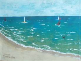 Brigitte PARMENTIER - PROMENADE SUR LE FRONT DE MER DE CALAIS 1-300.jpg