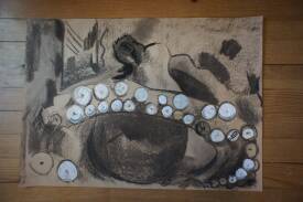 Carole PERO-GOBION - 2_poulpe caché par sa tentacule_collages.JPG