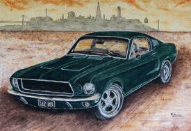 Michel PERRIER - Mustang_Bullitt-final50X70cm, en 72ppp-IMG_6165
