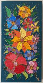 Olivier PESTY - Dreamy Flowers - Red.jpg