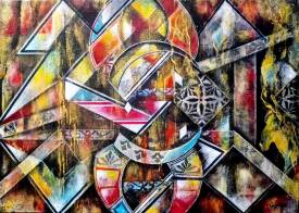 Gui PETRA - Médieval, Acrylique sur toile 70x50cm, Décembre 2023 (ND).jpg
