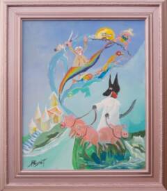 Jean Philippe PEYNET - hommage aux 3 petits cochons