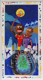 Jean Philippe PEYNET - Hommage au football africain- 114x60cm-2026