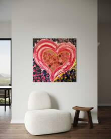 Philippe Combis - Philippe CBS - tableau-100x100-romantique-situation-heart-art-love-life-abstrait-rouge-jaune-erotique-passion-art-contemporain-combis-cbs-philippe.jpg