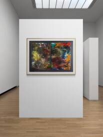 Michel Thévenot dit PICH - Dyptique Pich's magic abstract 204