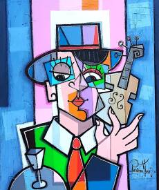 Giuseppe PIERMATTEO - Le dandy. 61x50cm.jpg