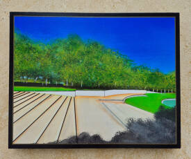 Michel PILLON - hommage à Le Nôtre arhitecte  40 x 50 cm.jpg