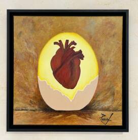 Pascal PILLONS - L'OEUF DE COEUR