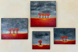 Pascal PILLONS - LOT : UNO/DUO/TRIO/QUATUOR AUTOMNAL