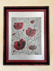 Pascal PILLONS - COQUELICOTS ARGENTES