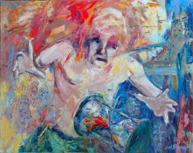 José POMARES - Kairos - 75 x 92 - 2025