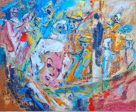 José POMARES - Farandole - 60 x 73 - 2026