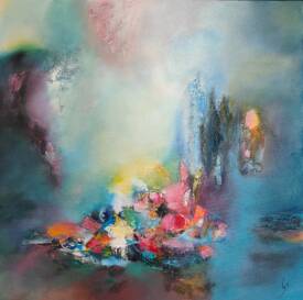 Lysiane Portal - Les petits bonheurs 80x80 cm.jpg