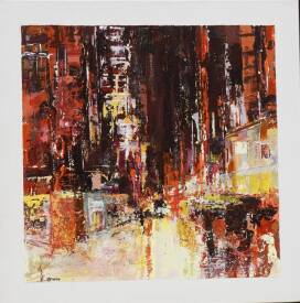 Dany PRUDHOMME - LES SCALAIRES  60 X 60.JPG disponible