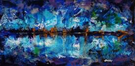 Dany PRUDHOMME - NUIT DE GLACE 80X40  vendu