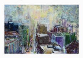 Dany PRUDHOMME - L'OEUIL DU DRONE 100X90 vendu
