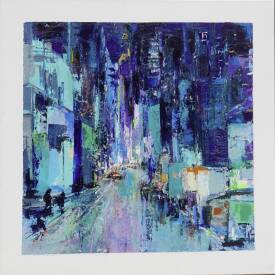 Dany PRUDHOMME - LE  CHARON  60 X 60 (1).JPG vendu