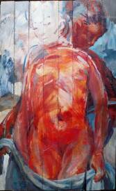 Witold PYZIK - SERVANTE-120 × 75 cm, 1999 Pyzik.jpg