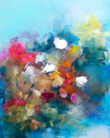 Marianne QUINZIN - Butterfly season 73x92 2024