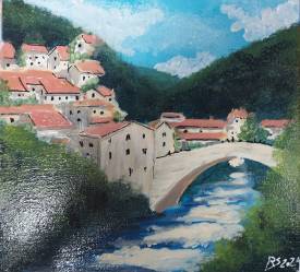 Stéphane REBEVIL - Pont roman de Nyons