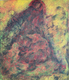 Dominique REBOUX - Chaperon Rougej Acrylique 2022. : 55 x 46 cm.jpg