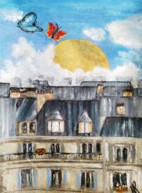 Anne ROBIN - A room with a view in Paris