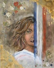 Anne ROBIN - Marianne ombre et lumière portrait