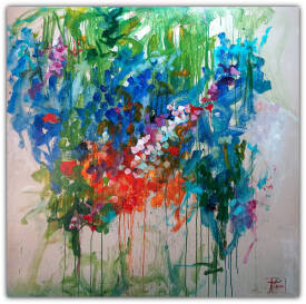 Philippe ROUSSEL - Le jardin de Chios -150x150cm (2).jpg